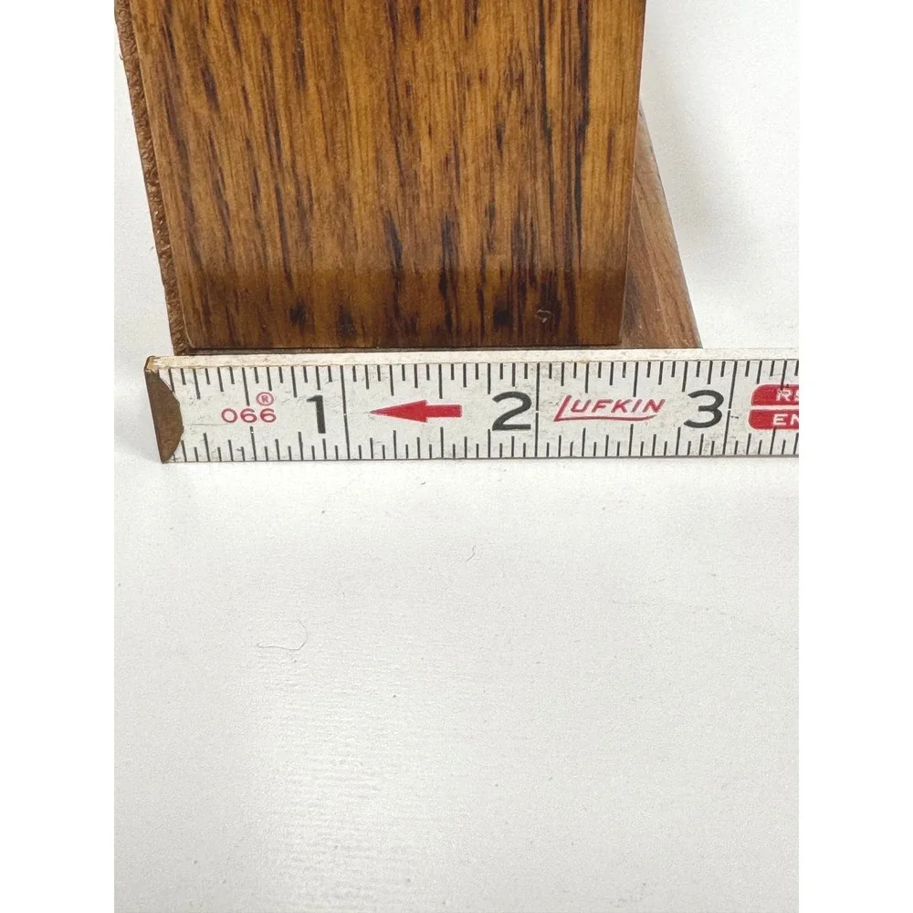 Vintage Wood trinket Box Wall Shelf 9 Cubby 3 Drawer Curio Collectibles Display